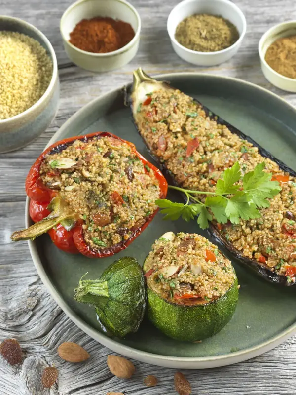 Légumes farcis au couscous - Recette à Prix Engagés Août 2025